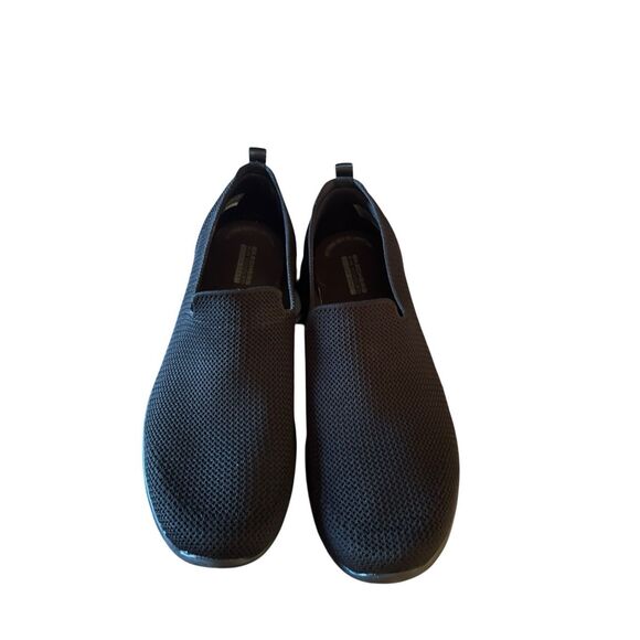 Skechers Mens Black Stretch Fit Go-Walk Slip-On Comfort Shoes Size 9.5 - Picture 4 of 16